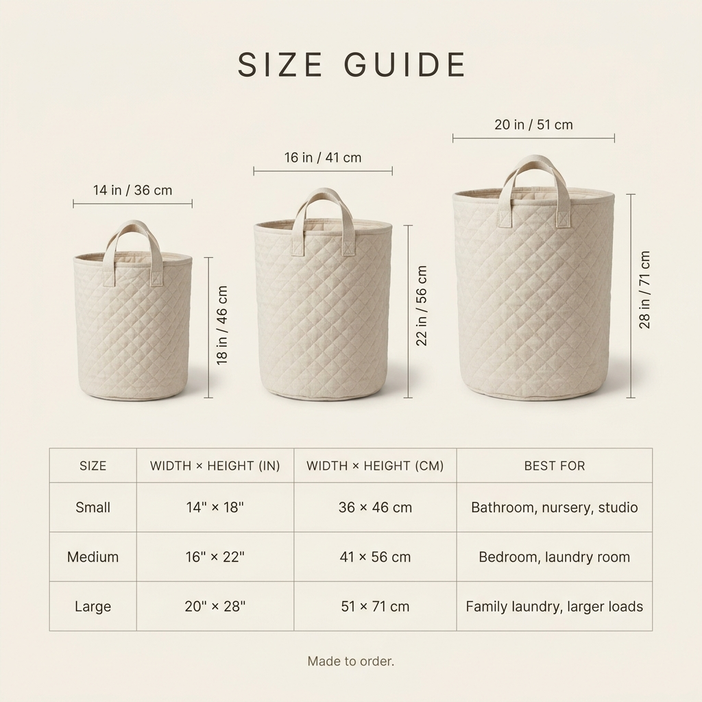 Dragon Valley Quilted Laundry Basket