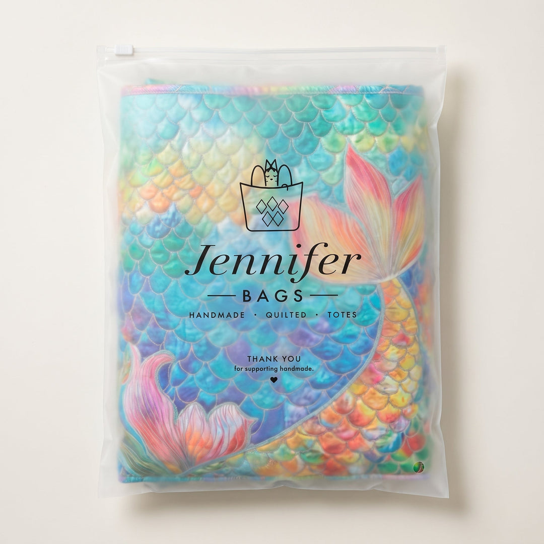 Marine Sparkle Quilted Laundry Basket