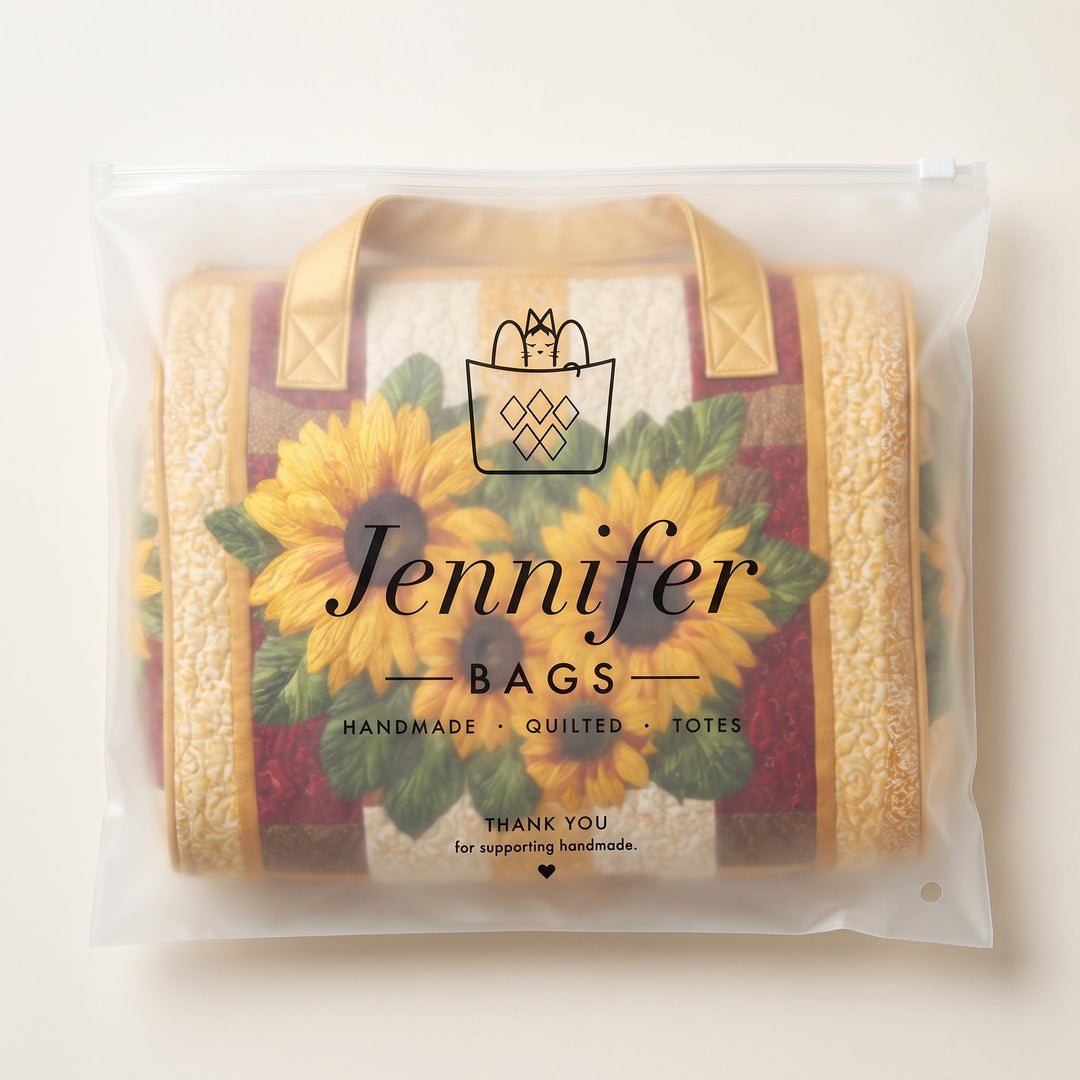 Warm Light Quilted Duffle Bag