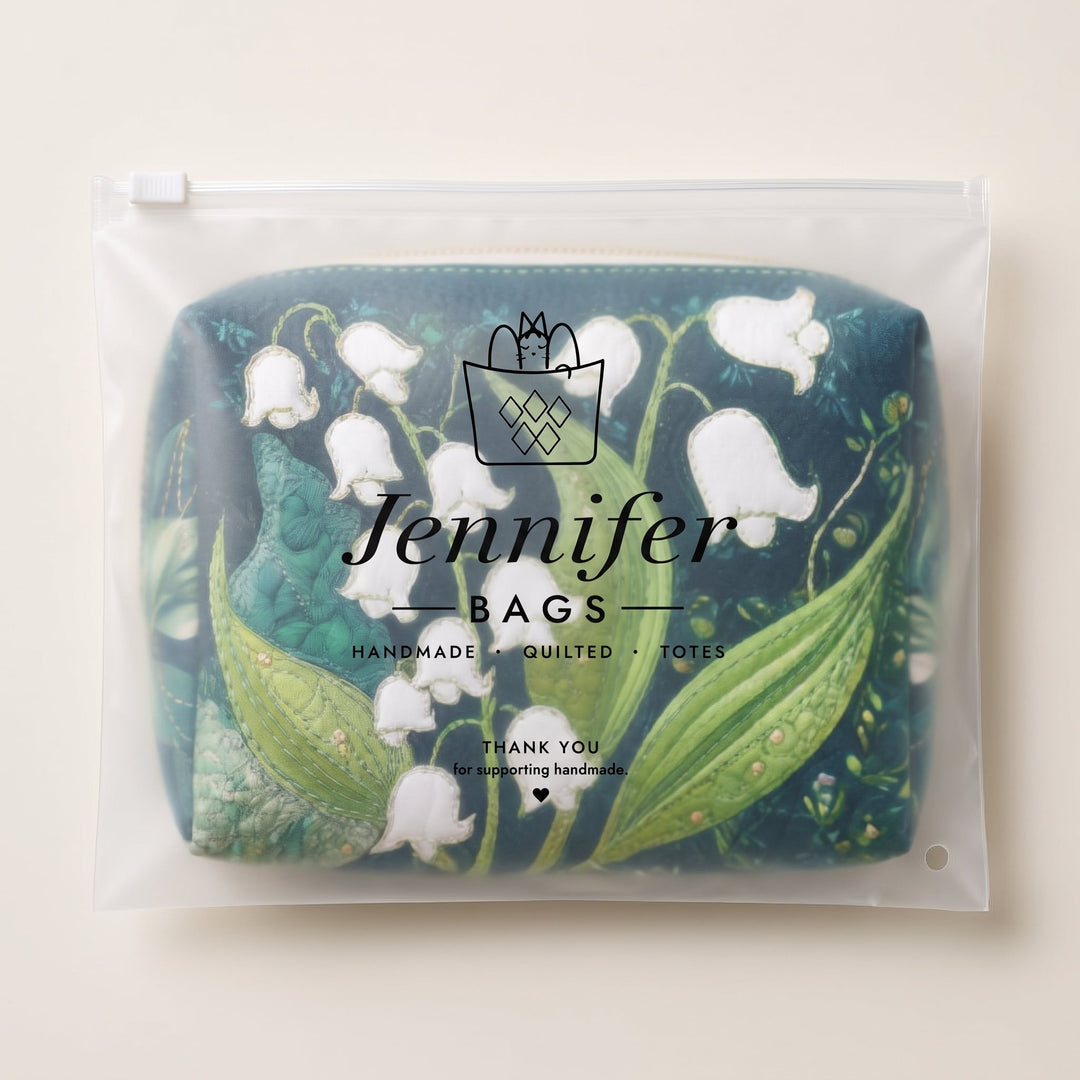 Lily Grace Quilted Makeup Bag