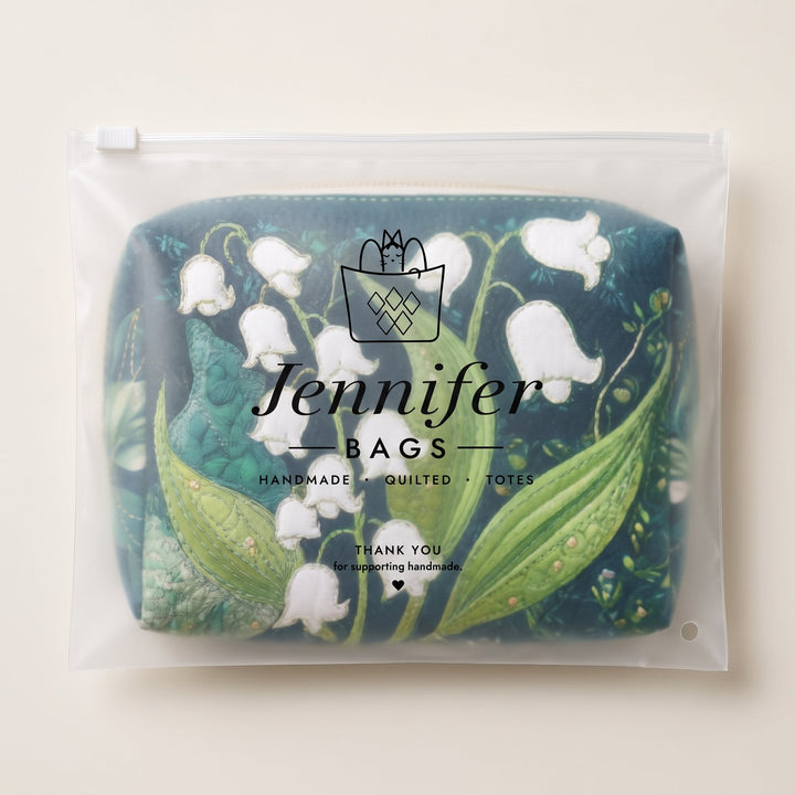 Lily Grace Quilted Makeup Bag