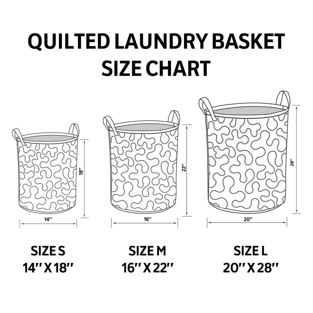 Sea Turtle Quilted Laundry Basket